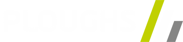 Ploughs Logo reverse colours